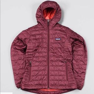 PATAGONIA Nano Puff Hoody OxBloodRed Winter Jacket